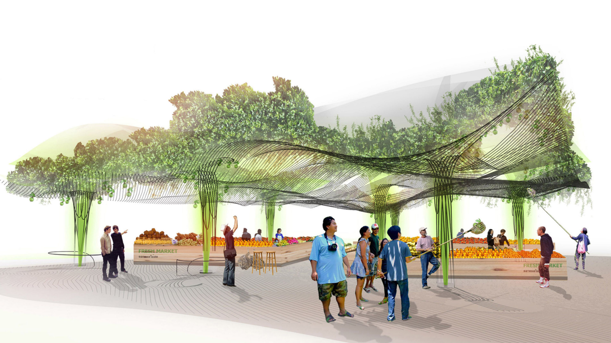 Urban agriculture and factory conversion in Bangkok, Thailand